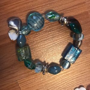 Blue sea bracelet